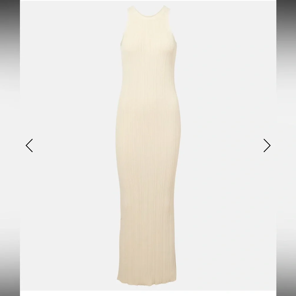 Toteme Beige Sleeveless Maxi Dress - Picture 6 of 8